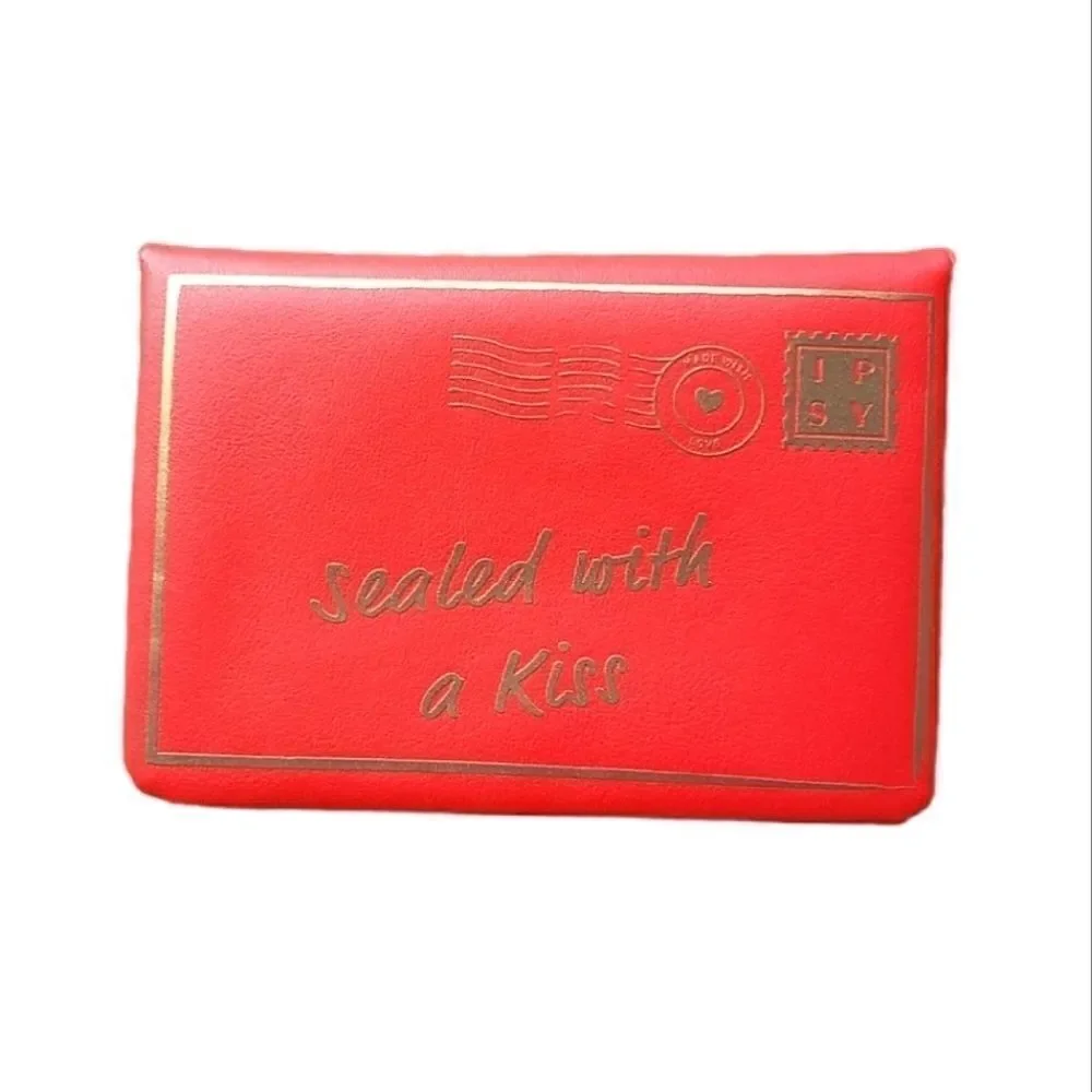 IPSY Sealed With a kiss Red Envelope Glam Bag NWOT